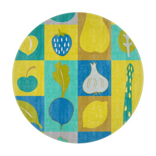 Planche À Découper Veggie Blocks I (Devant)