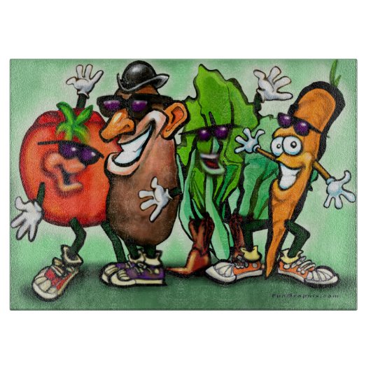 Planche À Découper Veggie Cutting Board (Devant)