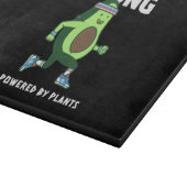 Planche À Découper Veggie Strong, Powered by plantes (Coin)