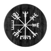Planche À Découper Vegvísir (Viking Compass) (Devant)