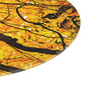 Planche À Découper Veines D'Or De L'Automne (Coin)