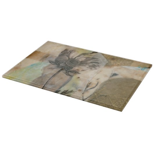 Planche À Découper Vellum Floral II (Coin)