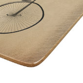 Planche À Découper Vélo ancien à roue haute rustique (Coin)