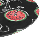 Planche À Découper Vélos à roue de pastèque, motif d'été. (Coin)