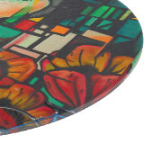 Planche À Découper Vélos sur le mur de Graffiti (Coin)