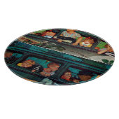 Planche À Découper Venir et partir par Norman Rockwell (Coin)