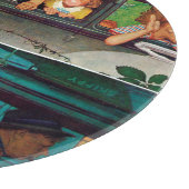 Planche À Découper Venir et partir par Norman Rockwell (Coin)