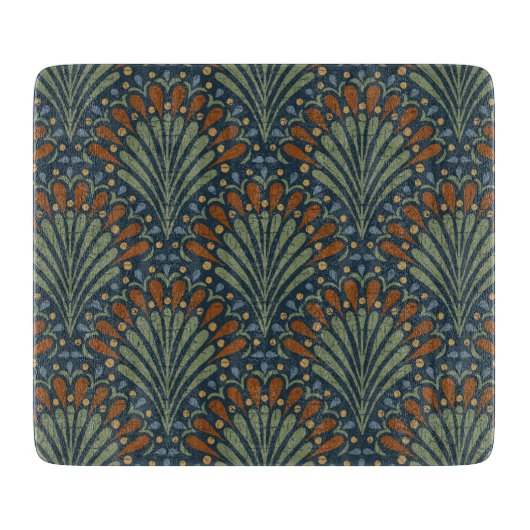 Planche À Découper Ventilateur de pétoncles de Bohême, Olivier, Rouil (Devant)