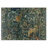 Planche À Découper VERDURE, ANIMAUX FORESTIERS Pheasant, Fox, Vert Fl (Devant)