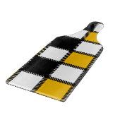 Planche À Découper Vérification de la couche noire et jaune (Coin)