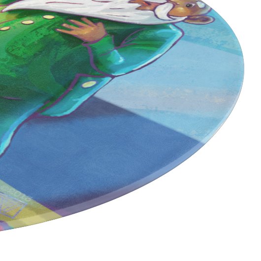 Planche À Découper Vérifier deux fois Père Noël (Coin)