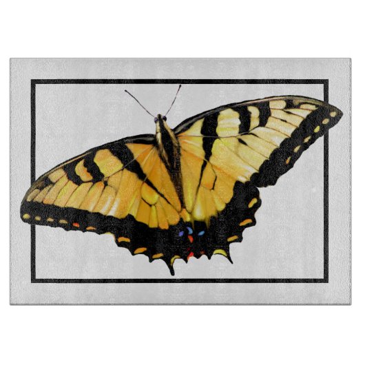 Planche À Découper Verre à découper Tiger Swallowtail (Devant)