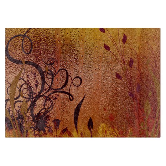 Planche À Découper Verre à vis de cuivre (Devant)
