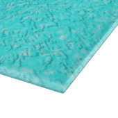 Planche À Découper Verre Aqua Design (Coin)