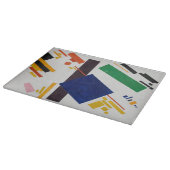 Planche À Découper Verre Art Décor (Coin)