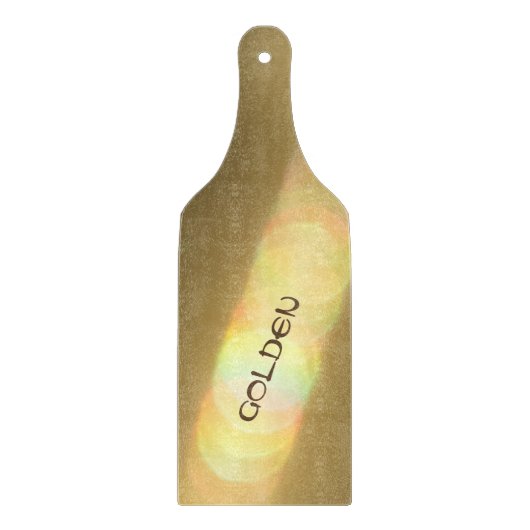 Planche À Découper Verre bronze doré (Devant)