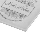 Planche À Découper Verre Carré transparent de 11,5 po x 8 po personna (Coin)