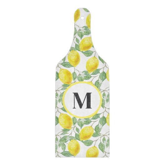 Planche À Découper Verre citron (Devant)