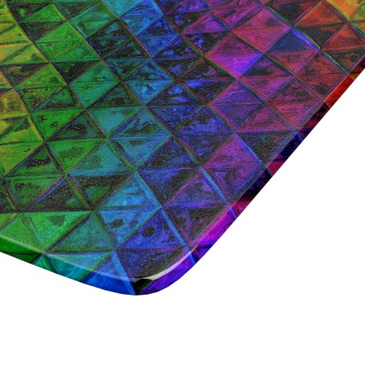 Planche À Découper Verre de fierté (Coin)