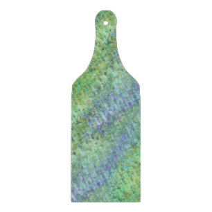 Planche À Découper verre de mer atomique - verts et bleus :