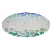 Planche À Découper Verre de mer coloré (Coin)