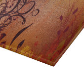 Planche À Découper Verre de rosée de cuivre (Coin)