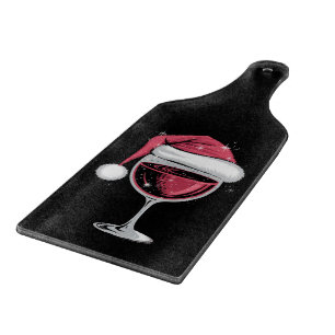 Planche À Découper Verre de vin rouge Noël drôle Noël Noël Noël Noël 