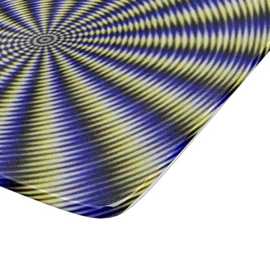 Planche À Découper Verre d'illusion optique (Coin)