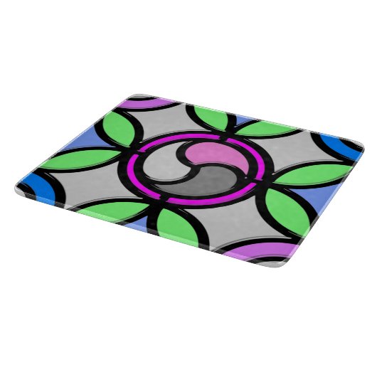 PLANCHE À DÉCOUPER VERRE STAINÉ (Coin)