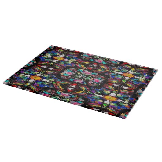 Planche À Découper Verre verni équatorien (Coin)