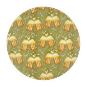 Planche À Découper Verres de motif de bière (Devant)