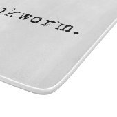 Planche À Découper Vers de livre (Coin)