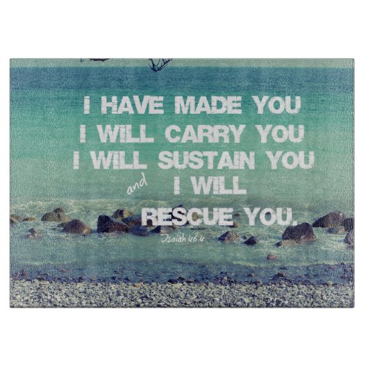 Planche À Découper Verset biblique (Devant)