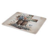 Planche À Découper Verset biblique chrétienne inspirant (Coin)