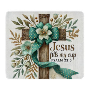 Planche À Découper Verset biblique chrétienne inspirant