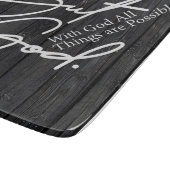 Planche À Découper Verset biblique chrétienne inspirant (Coin)