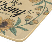Planche À Découper Verset biblique chrétienne inspirant (Coin)