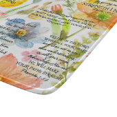 Planche À Découper Verset biblique chrétienne inspirant (Coin)