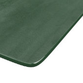 Planche À Découper Vert émeraude foncé uni (Coin)