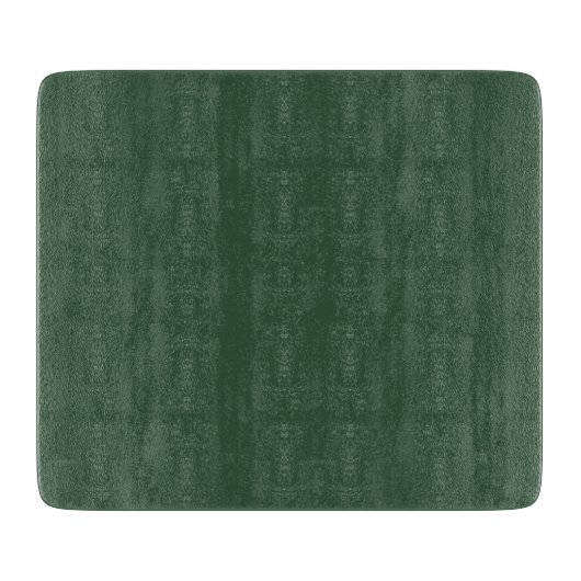Planche À Découper Vert émeraude foncé uni (Devant)