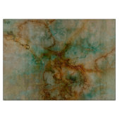 Planche À Découper Vert et marbre d'or (Devant)