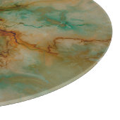 Planche À Découper Vert et marbre d'or (Coin)