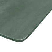 Planche À Découper Vert eucalyptus poussiéreux uni (Coin)