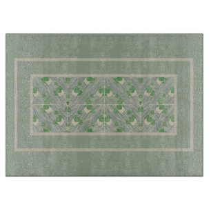 Planche À Découper Vert géométrique 1915 Hannah Borger Overbeck