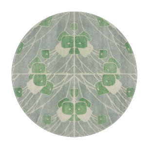 Planche À Découper Vert Géométrique 1915 Hannah Borger Overbeck