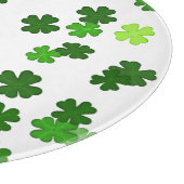 Planche À Découper Vert Kelly « Shamrocks Falling » (Coin)
