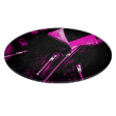 Planche À Découper Veste en cuir Pink table ronde (Coin)