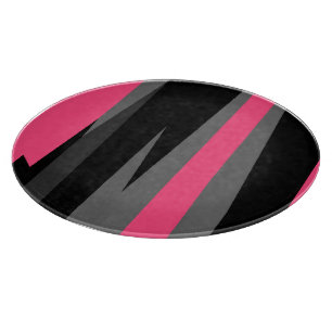 Planche À Découper Vêtement rose noir et gris