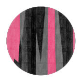 Planche À Découper Vêtement rose noir et gris (Devant)