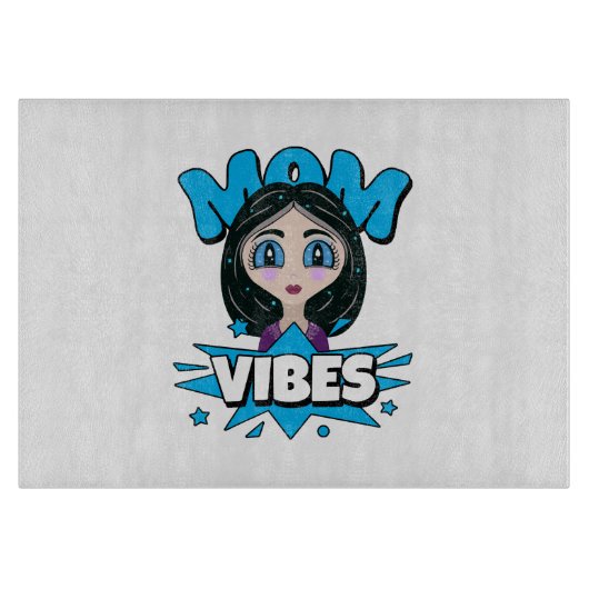 Planche À Découper Vibes de maman (Devant)